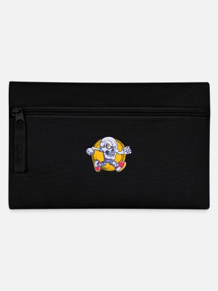 Running Skull Jogging Running - Pencil Case - black