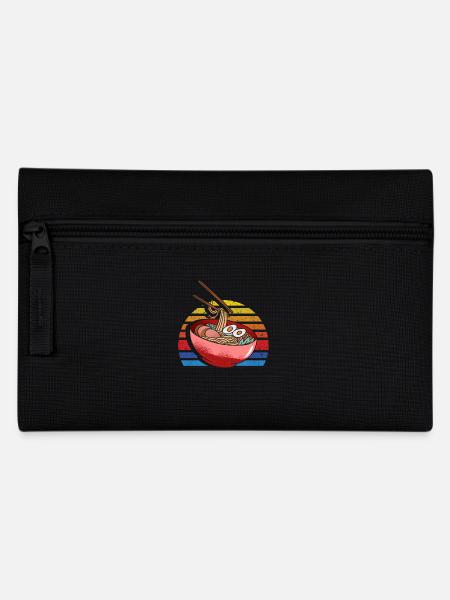 Ramen Bowl Pasta Japan Kawaii Ramen - Federtasche - Schwarz