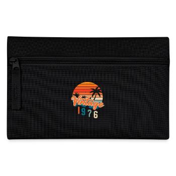 Jahrgang 1976 Retro - Federtasche - Schwarz - Vorne