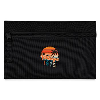 Jahrgang 1975 Retro - Federtasche - Schwarz - Vorne