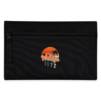 Vintage 1972 Retro - Pencil Case - black - Front