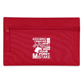Barrel Racing Women Love Barrel Racing - Pencil Case - red - Front