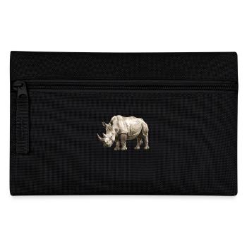Rhino Nashörner Nashorn - Federtasche - Schwarz - Vorne