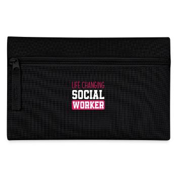 Changing Lives Social Workers - Pencil Case - black - Front