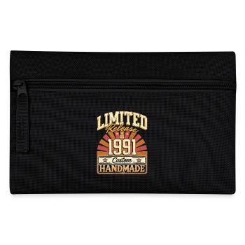 Limited 1991 Lustige Sprüche Geschenk Geburtstag - Federtasche - Schwarz - Vorne