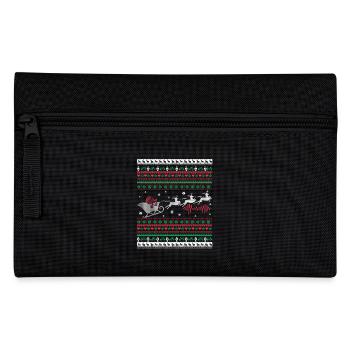 Funny Audio Engineer Christmas - Pencil Case - black - Front