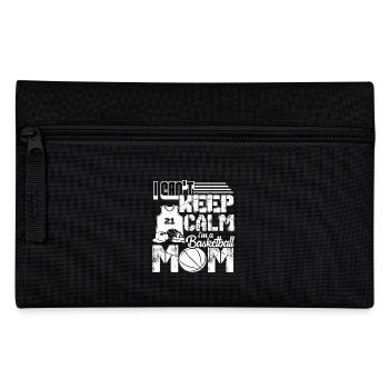 Basketball I Am A Basketball Mom - Pencil Case - black - Front