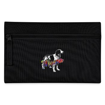 Brittany Spaniel Brittany Spaniel Mama - Pencil Case - black - Front