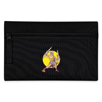 Ancient God Greek Zeus Mythology - Pencil Case - black - Front