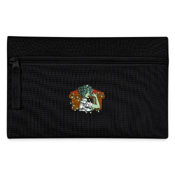 Dieu antique Mythologie grecque Médussa - Trousse - noir - Devant