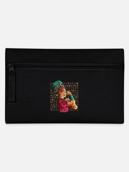 Fighting Cleopatra Egyptian Mythology - Pencil Case - black
