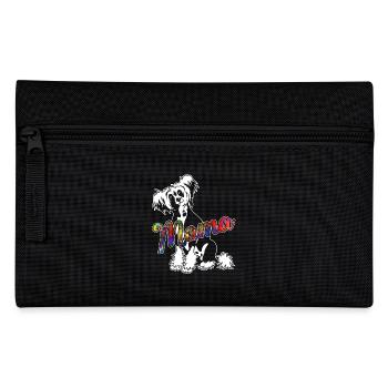 Chinese Crested Chinese Crested Mama - Pencil Case - black - Front