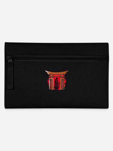 Kanji Japan Katana Sword Ninja Samurai - Pencil Case - black