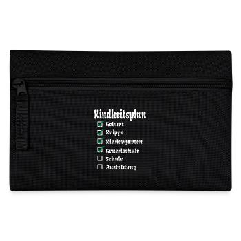 Schule Kind Schulabschluss Geschenk Teenager - Federtasche - Schwarz - Vorne