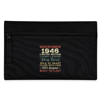 Légende depuis novembre 1946 Né en novembre 1946 - Trousse - noir - Devant