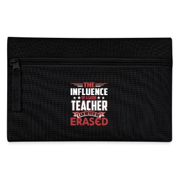 The Influence Of A Good Teacher - Pencil Case - black - Front
