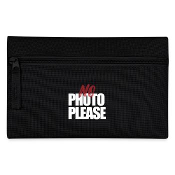No Photo Please. Keine foto - Federtasche - Schwarz - Vorne