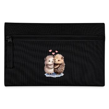 Liebenswerter Igel Adorable Hedgehog - Federtasche - Schwarz - Vorne