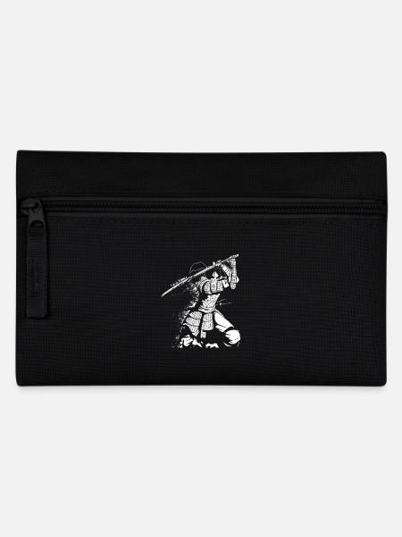 Kanji Japan Katana Sword Ninja Samurai - Pencil Case - black