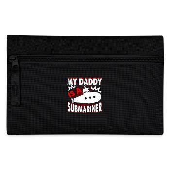 My Daddy Is A Submariner - Pencil Case - black - Front