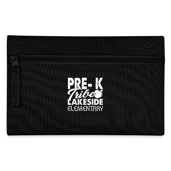 Pre K Teacher Tribe Lakeside Elementary - Pencil Case - black - Front