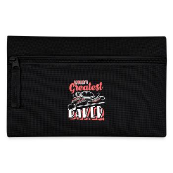 Baker World's Greatest Baker - Pencil Case - black - Front