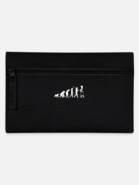 Kochen Menschliche Evolution Koch Essen Koch - Federtasche - Schwarz
