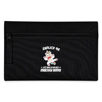 96 Birthday Positive Sayings for 96 Birthday - Pencil Case - black - Front