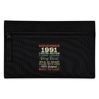 Legende Seit November 1991 Jahrgang November 1991 - Federtasche - Schwarz - Vorne