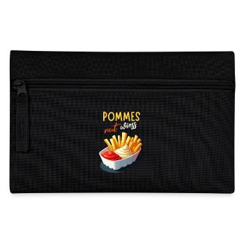 fries rut wiess snack bar cologne kölsch party funny - Pencil Case - black - Front