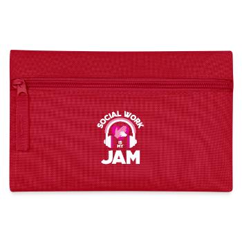 Le travail social, c’est mon truc - Trousse - rouge - Devant