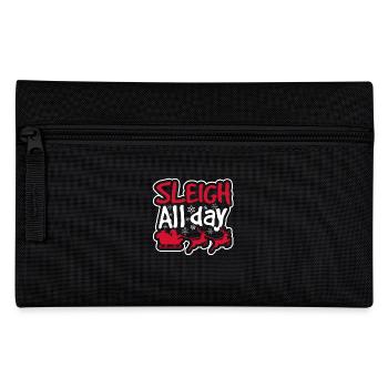 Christmas Christmas Sleigh All Day - Pencil Case - black - Front