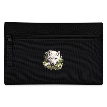 Wolves Wolf - Pencil Case - black - Front