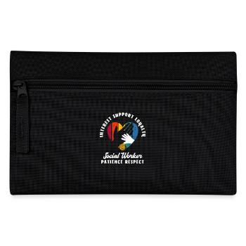 Travailleur social Intérêt Soutien Loyauté - Trousse - noir - Devant