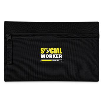 Un travailleur social est invité... - Trousse - noir - Devant