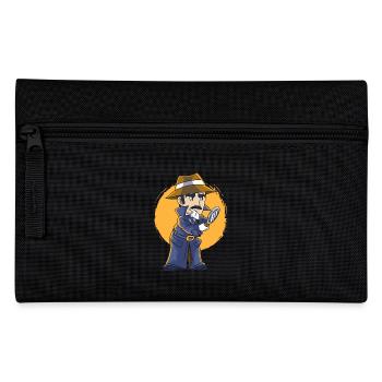 Service Agent Officer Detective - Pencil Case - black - Front