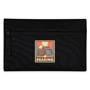 Livre Nerd Apprendre Bibliothécaire Lecture - Trousse - noir - Devant