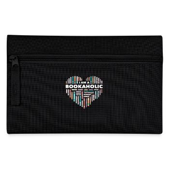 I Ein Bookaholic-Bibliothekar Lesung - Federtasche - Schwarz - Vorne