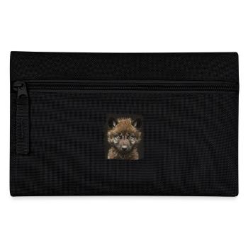 Wolves Wolf - Pencil Case - black - Front