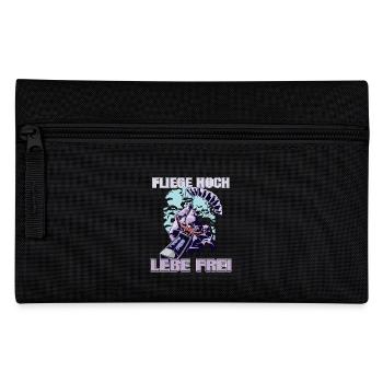 Parapente - Volez haut, vivez librement. - Trousse - noir - Devant