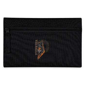 Runes nordiques Vegvisir Loup Viking pour Odin - Trousse - noir - Devant