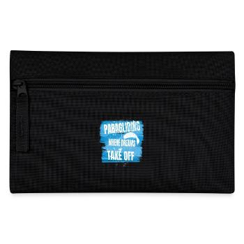 Paragliding – Where Dreams Take Off - Pencil Case - black - Front