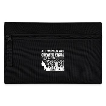 General Manager Few Women Become General Managers - Pencil Case - black - Front