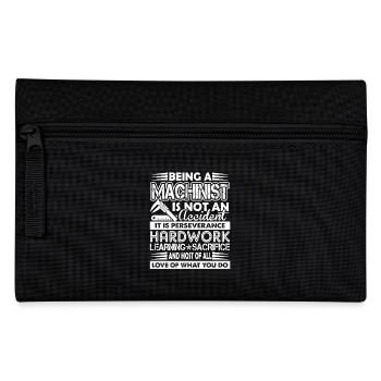 Machinist Being A Machinist - Pencil Case - black - Front