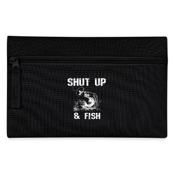 Fischer Shut Und Fisch Angeln - Federtasche - Schwarz - Vorne