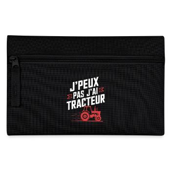 I can pa I have Tractor - Pencil Case - black - Front