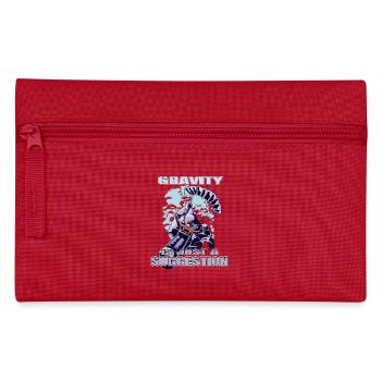 Gravity Is Just a Suggestion – Paragliding - Pencil Case - red - Front