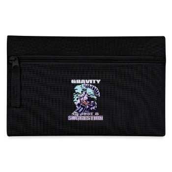 Gravity Is Just a Suggestion – Paragliding - Pencil Case - black - Front