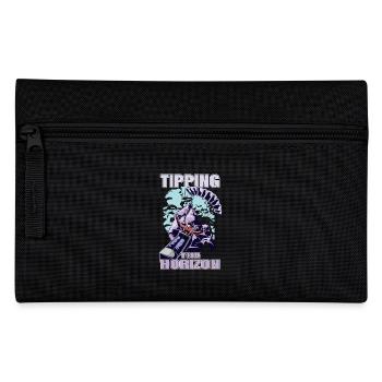 Tipping the Horizon – Paragliding Adventure - Pencil Case - black - Front