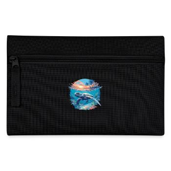 Sea Turtle Meeresschildkröten Meeresschildkröte - Federtasche - Schwarz - Vorne